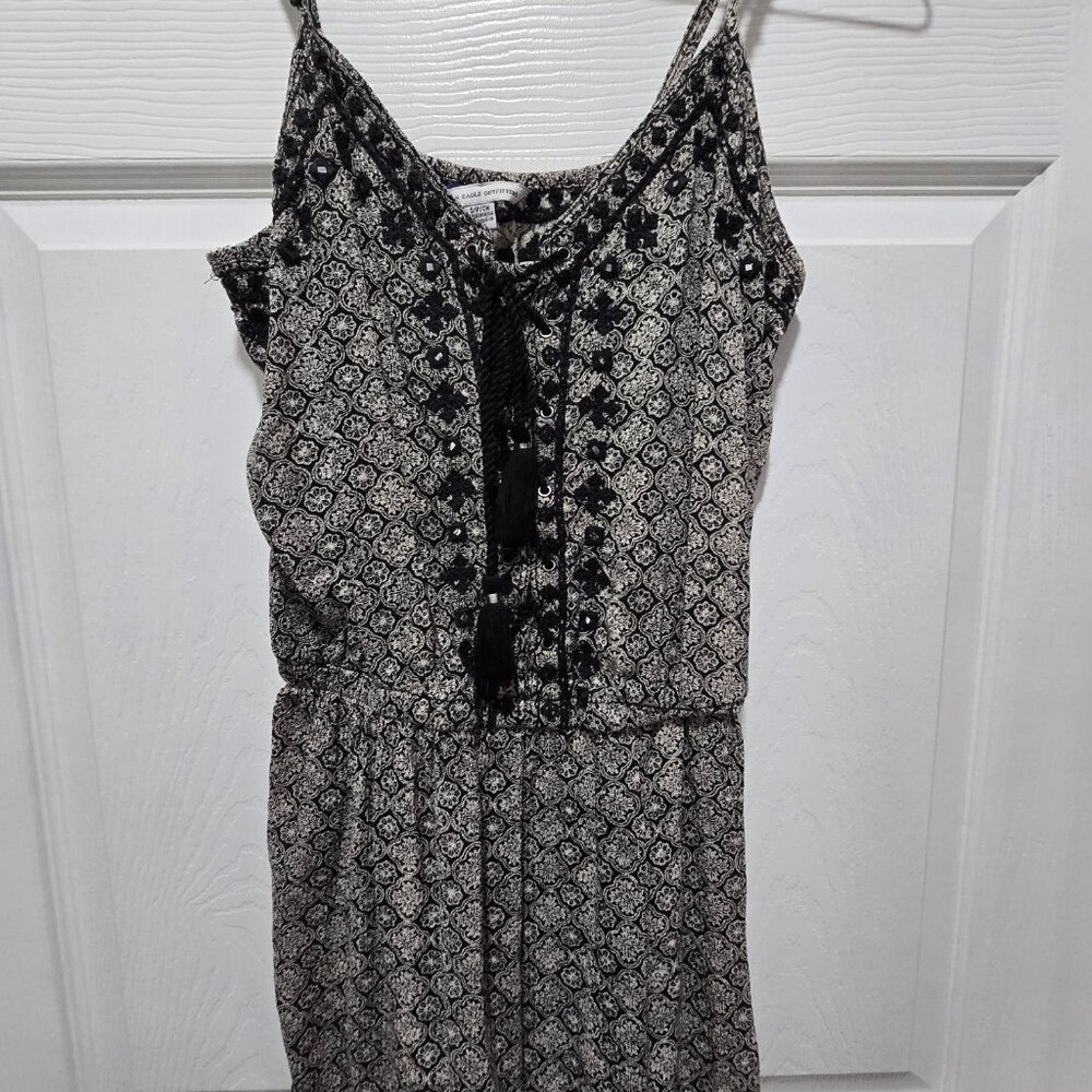 American Eagle Outfitters Romper Womens S BoHo Hippie Artsy Cottagecore Whimsy